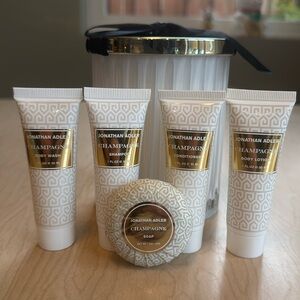 Jonathan Adler Champagne Travel Set